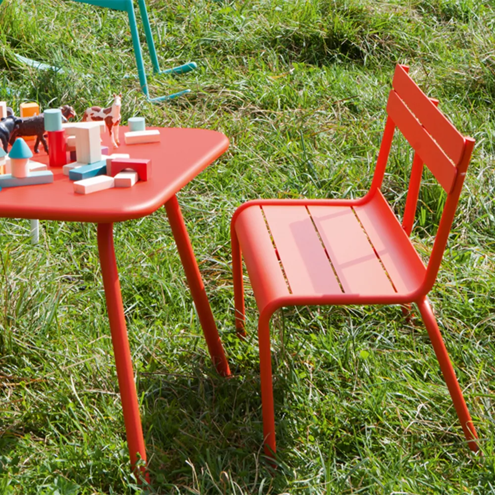 Luxembourg Kid Bench, Clay grey (grå) Fermob