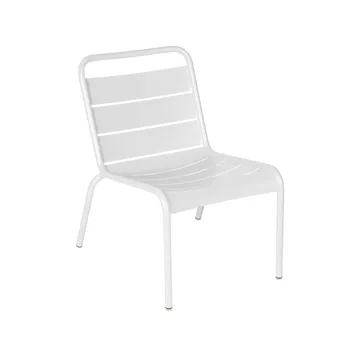 Luxembourg loungestol - Cotton white (vit) - Fermob
