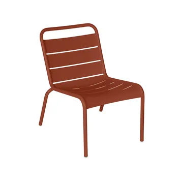 Luxembourg loungestol - Red ochre (röd) - Fermob
