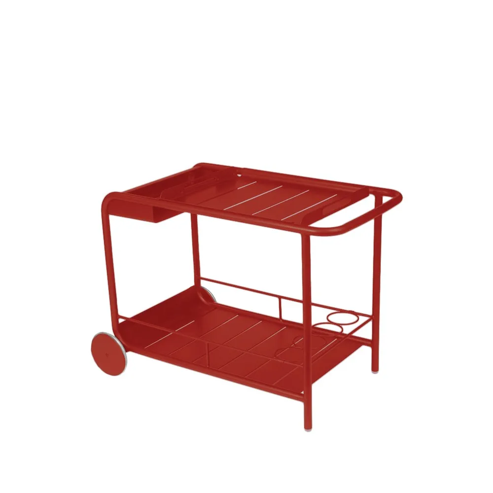 Luxembourg serveringsvagn, chili Fermob