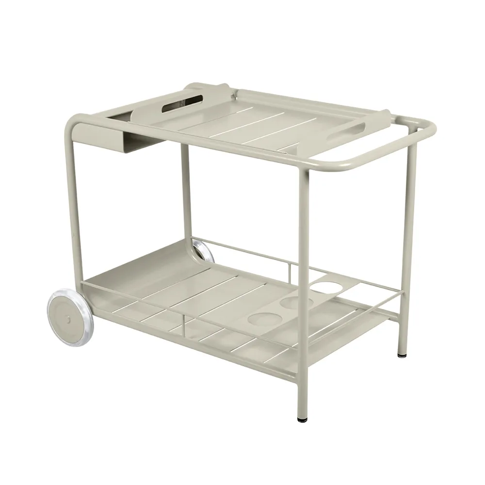 Luxembourg serveringsvagn, clay grey Fermob