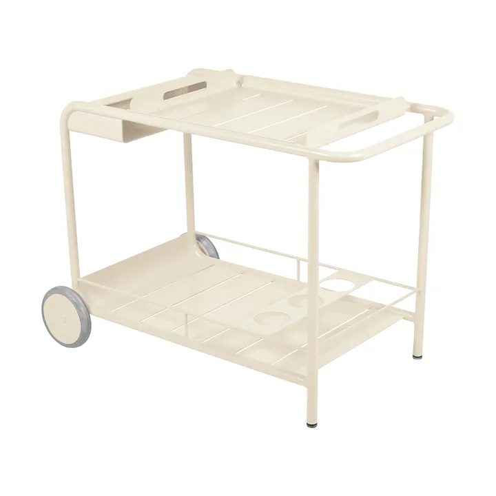Luxembourg sidobord med hjul - Latte beige - Fermob