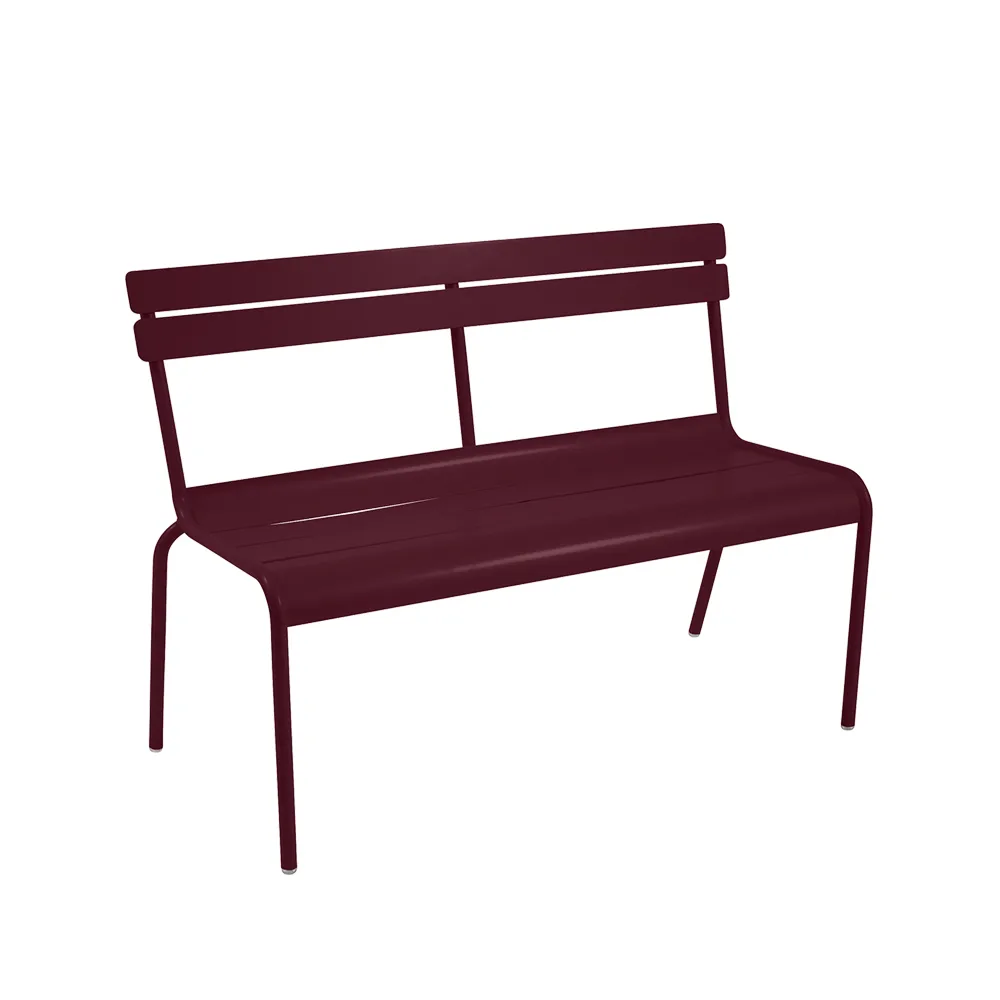 Luxembourg soffa 118x56x86 cm, Black cherry (vinröd) Fermob
