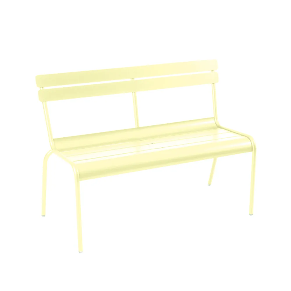Luxembourg soffa 118x56x86 cm, Frosted lemon (gul) Fermob