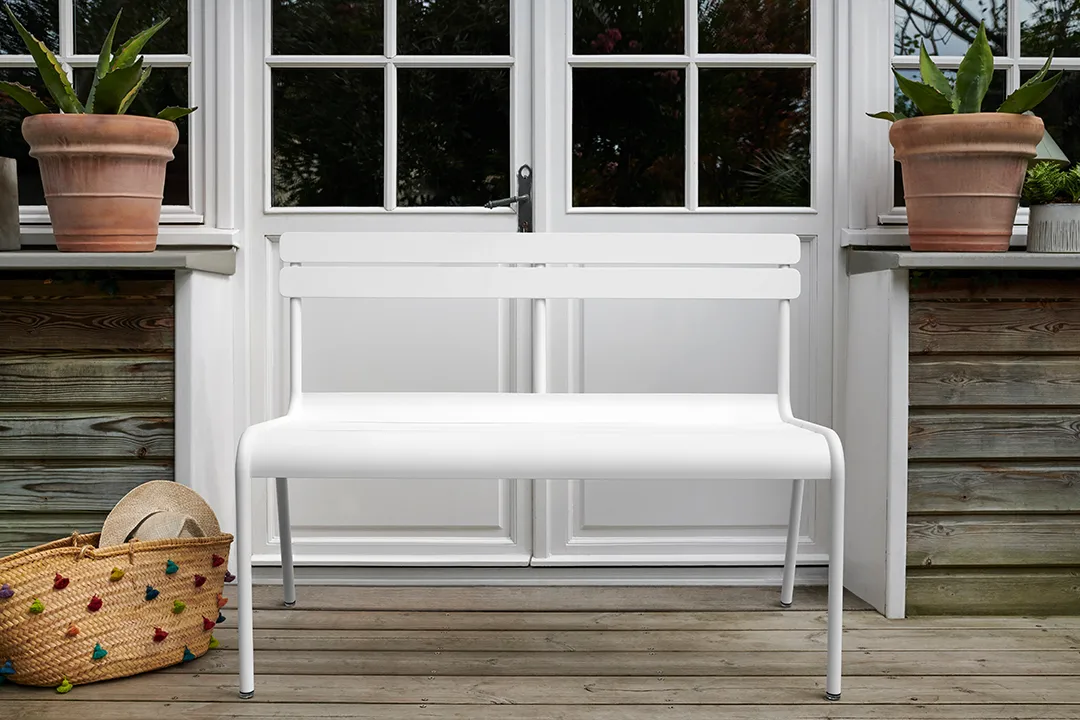 Luxembourg soffa 118x56x86 cm, Lapilli Grey Fermob