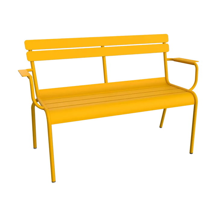 Luxembourg soffa med armstöd 131x55,5x86 cm - Honey - Fermob