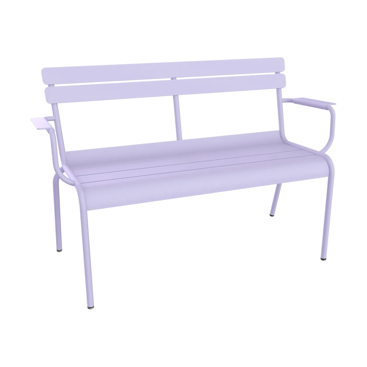 Luxembourg soffa med armstöd 131x55,5x86 cm, Marshmallow (lila) Fermob