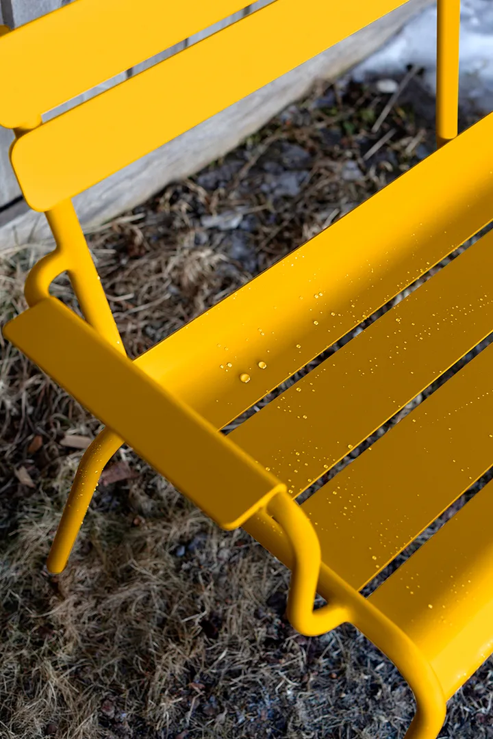 Luxembourg soffa med armstöd 131x55,5x86 cm, Rosemary Fermob