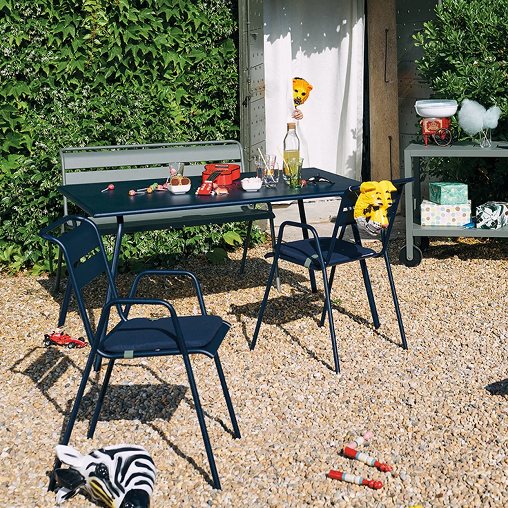 Monceau bord 146x80 cm, clay grey Fermob