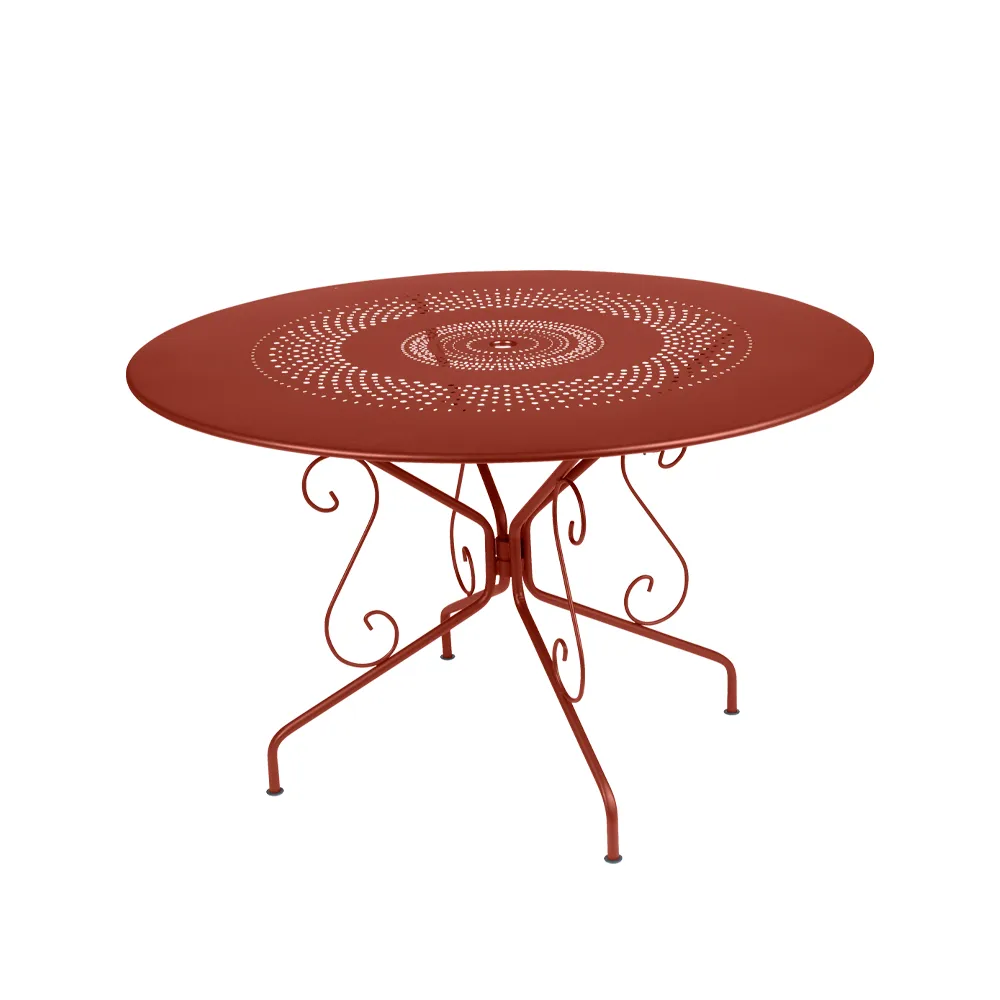 Montmartre bord Ø117 cm, Red ochre (röd) Fermob