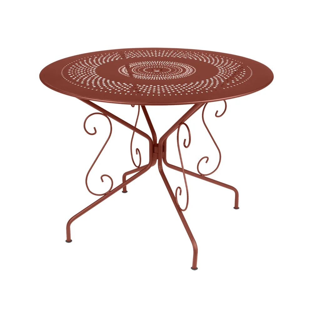 Montmartre bord Ø96 cm, Red ochre (röd) Fermob