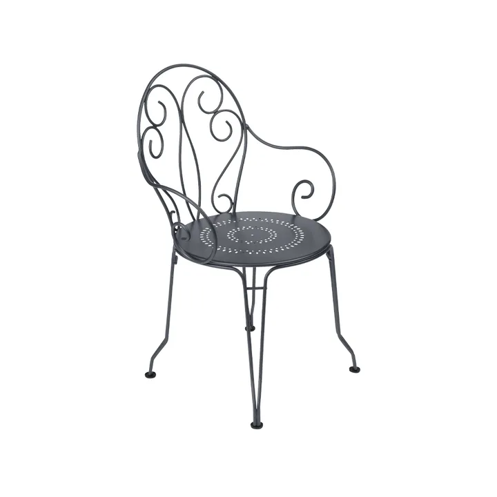 Montmartre karmstol - anthracite - Fermob