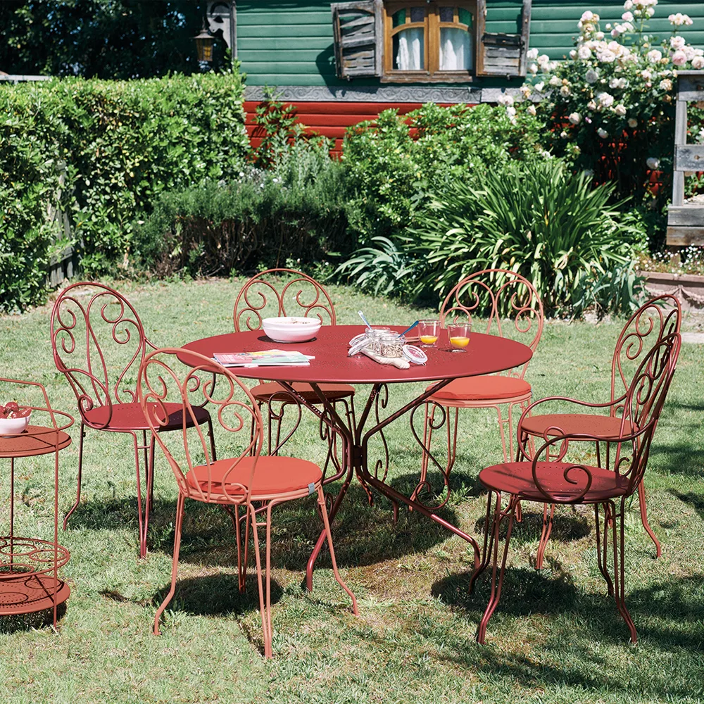 Montmartre karmstol, Honey (gul) Fermob
