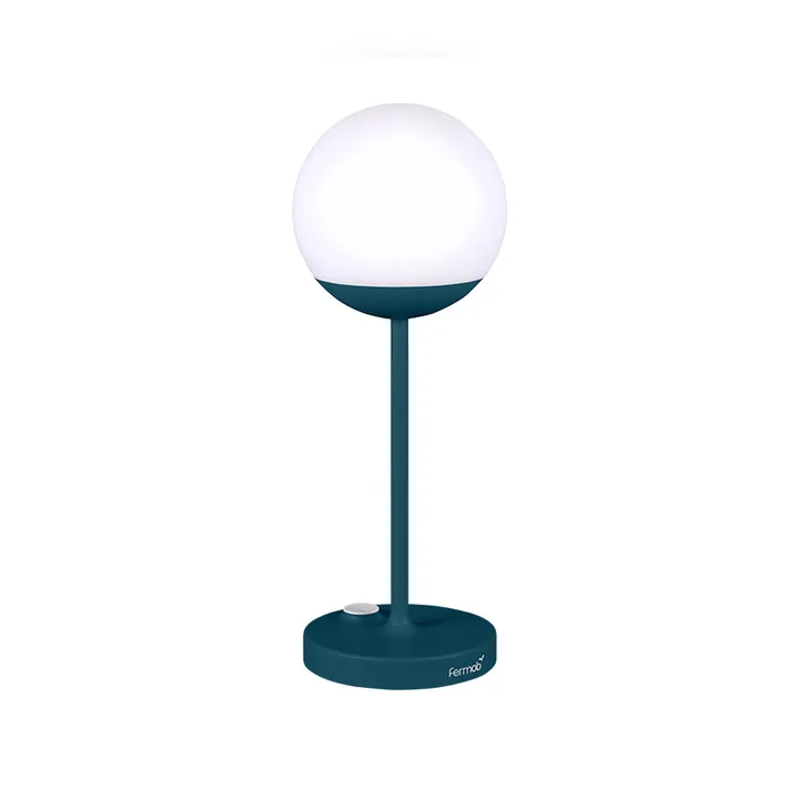 Mooon! bordslampa - acapulco blue, h.41 cm - Fermob