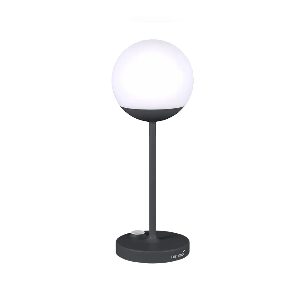 Mooon! bordslampa, anthracite, h.41 cm Fermob