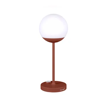 Mooon! bordslampa - Red ochre (röd), h.41 cm - Fermob