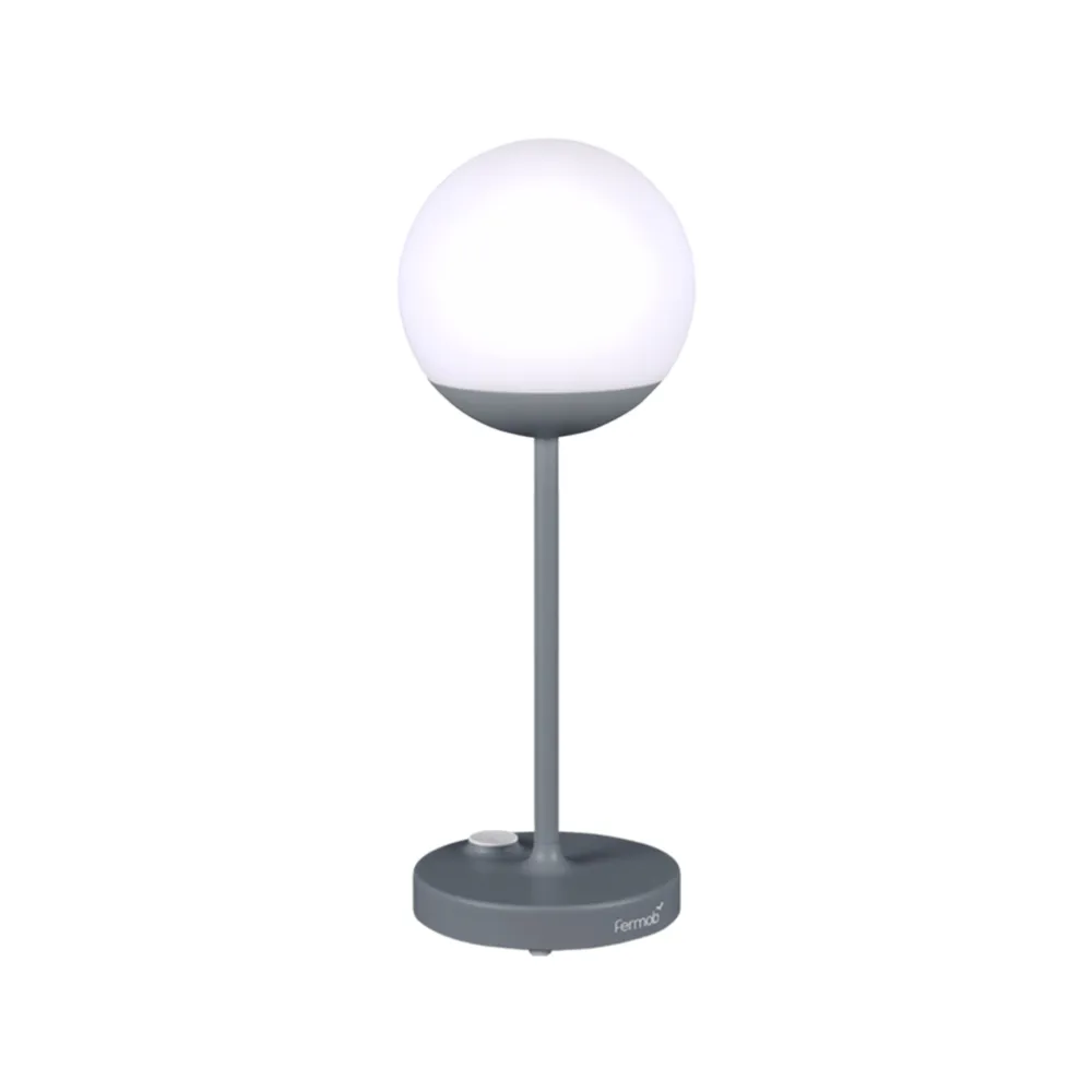 Mooon! bordslampa, storm grey, h.41cm Fermob