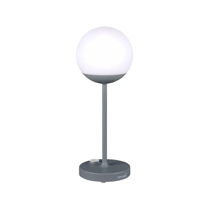 Mooon! bordslampa - storm grey, h.41cm - Fermob