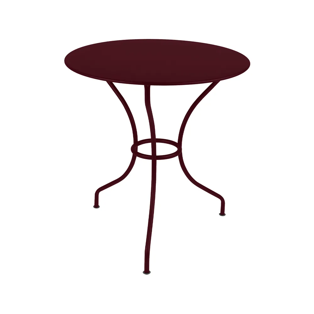 Opera+ bord Ø67 cm, black cherry Fermob