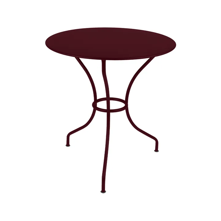 Opera+ bord Ø67 cm - black cherry - Fermob