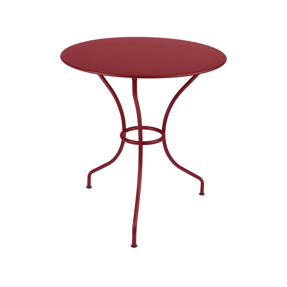 Opera+ bord Ø67 cm, chili Fermob