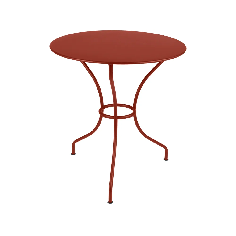 Opera+ bord Ø67 cm, Red ochre (röd) Fermob