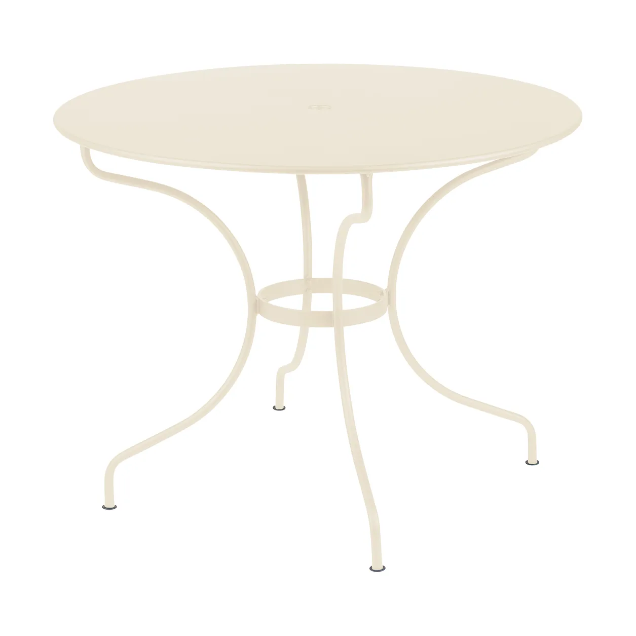 Opera+ bord Ø96 cm, Latte beige Fermob