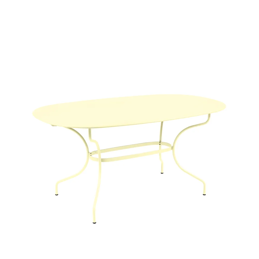 Opera+ bord ovalt, frosted lemon Fermob