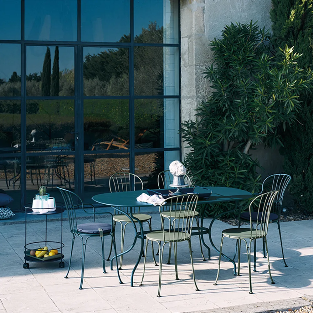 Opera+ bord ovalt, frosted lemon Fermob