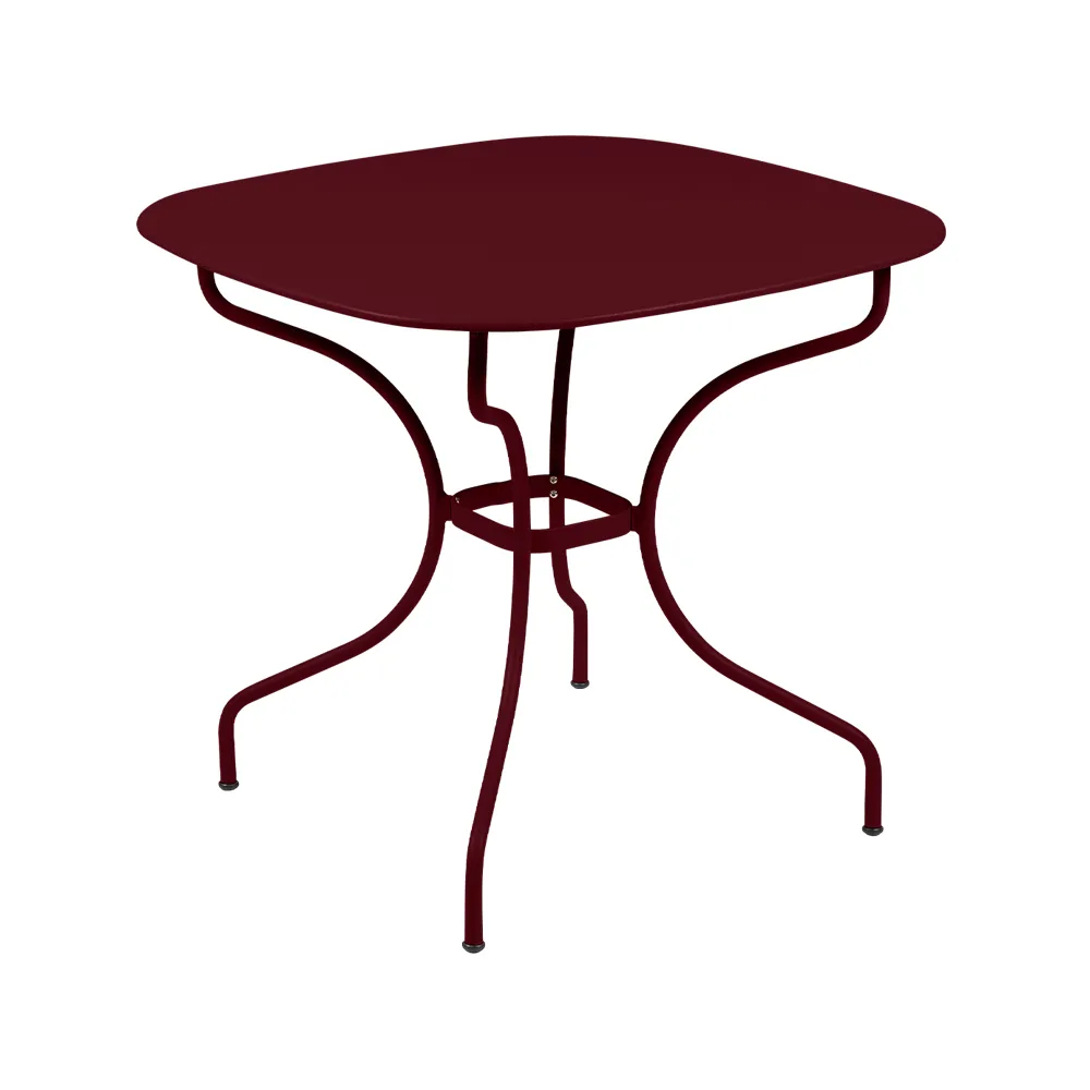 Opera+ Carronde bord, Black cherry (vinröd) Fermob