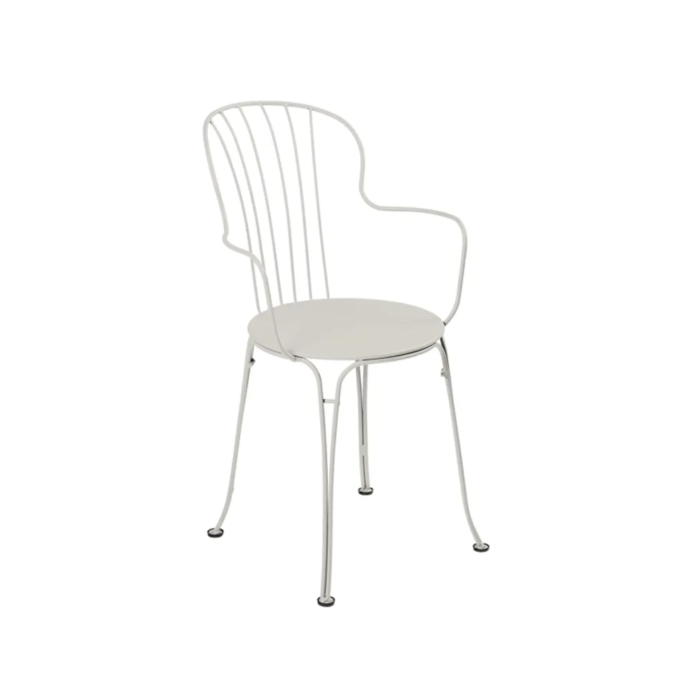 Opera+ karmstol, clay grey Fermob