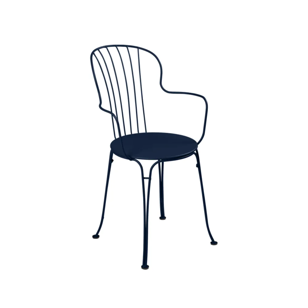 Opera+ karmstol, deep blue Fermob