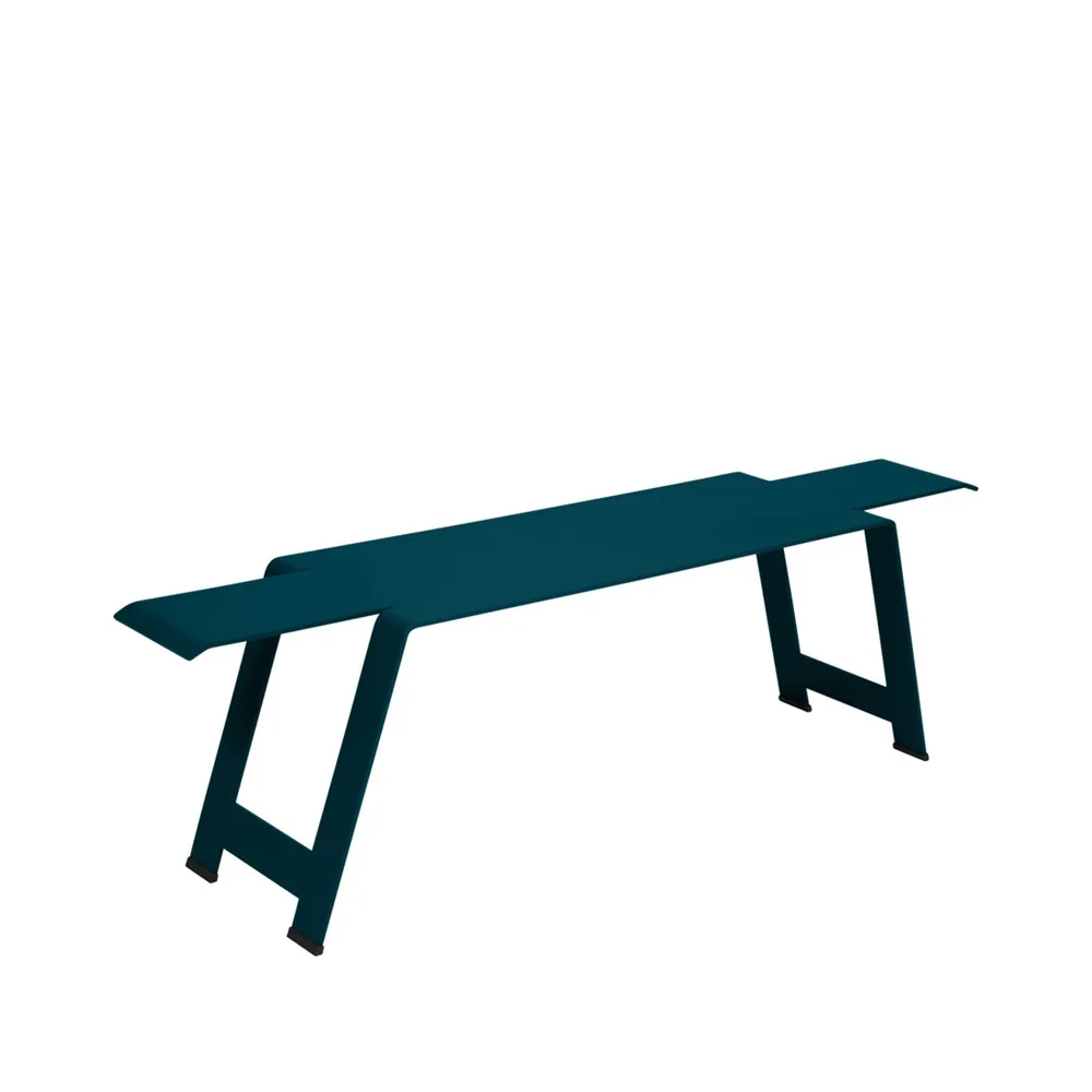 Origami bänk, acapulco blue Fermob