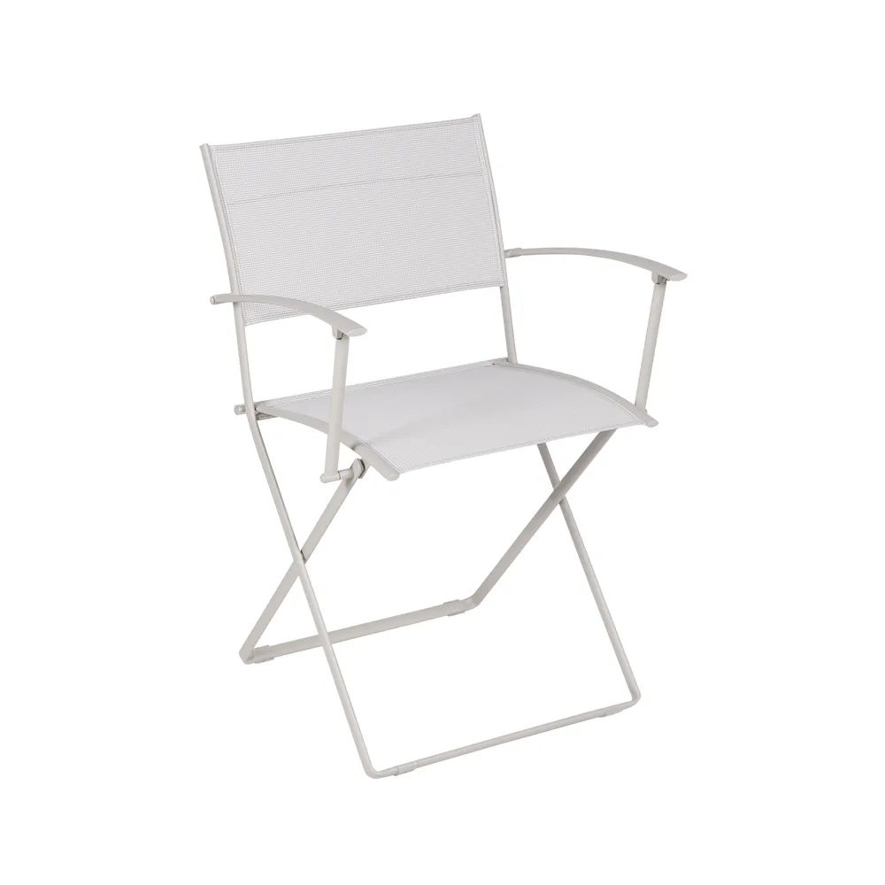 Plein Air karmstol, clay grey Fermob