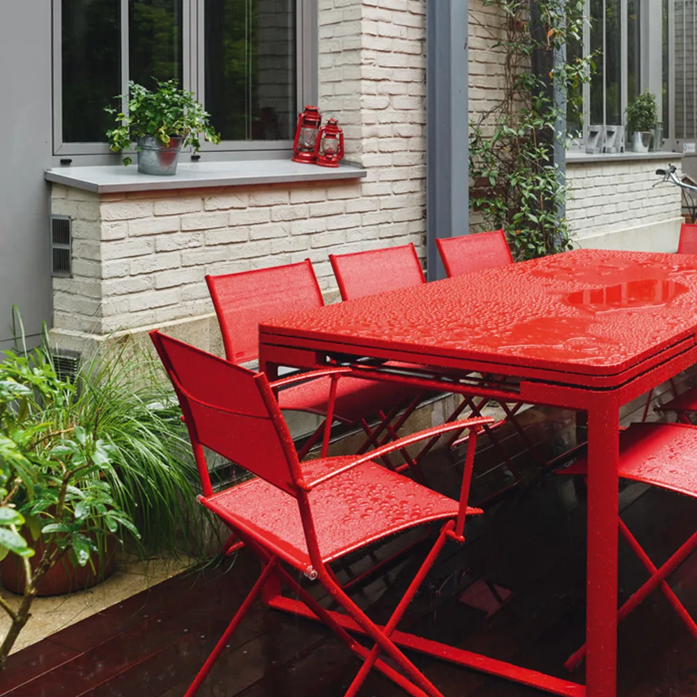 Plein Air karmstol, storm grey Fermob