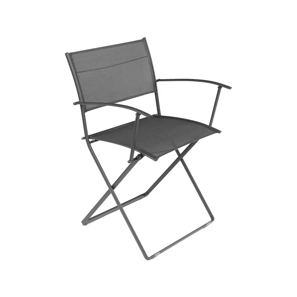 Plein Air karmstol, storm grey Fermob