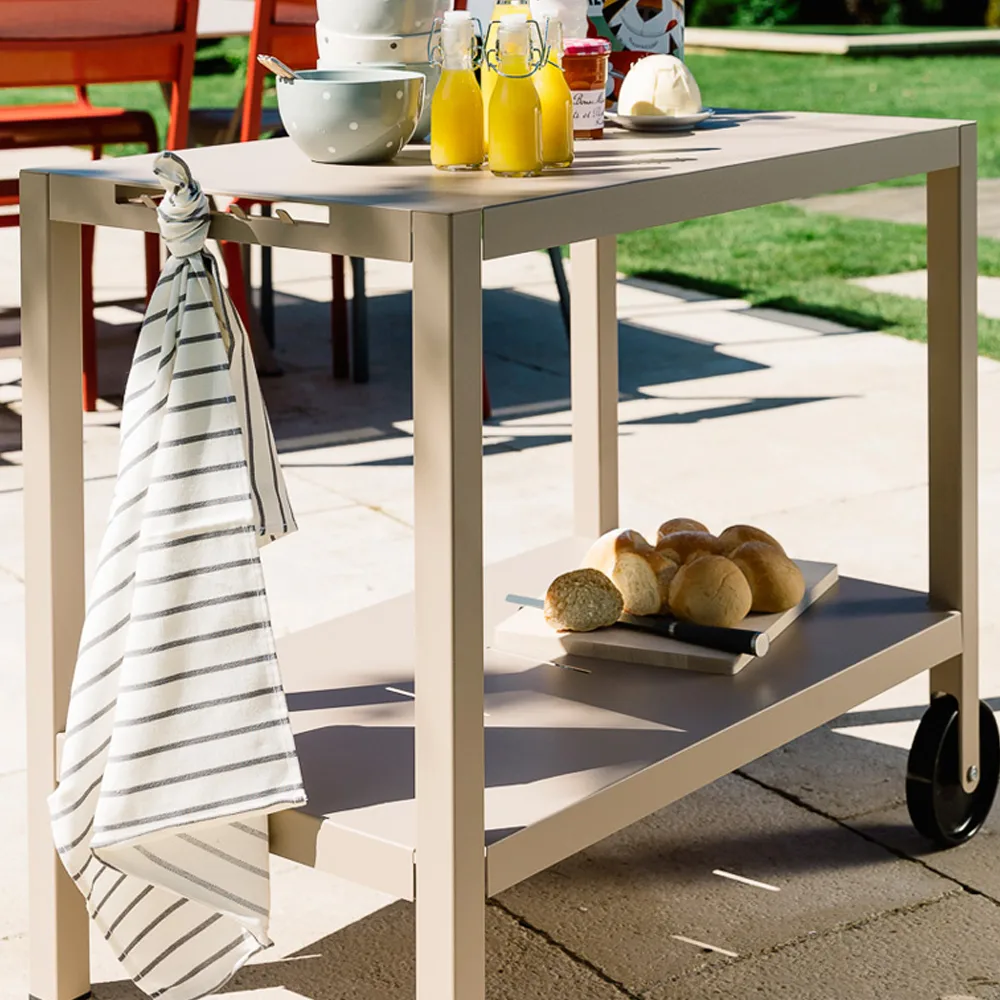 Quiberon serveringsvagn, honey Fermob