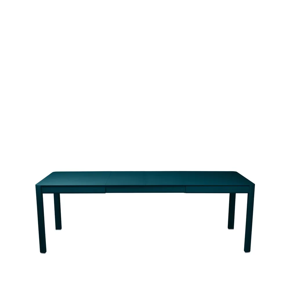 Ribambelle L bord, acapulco blue, 2 utdragsskivor Fermob