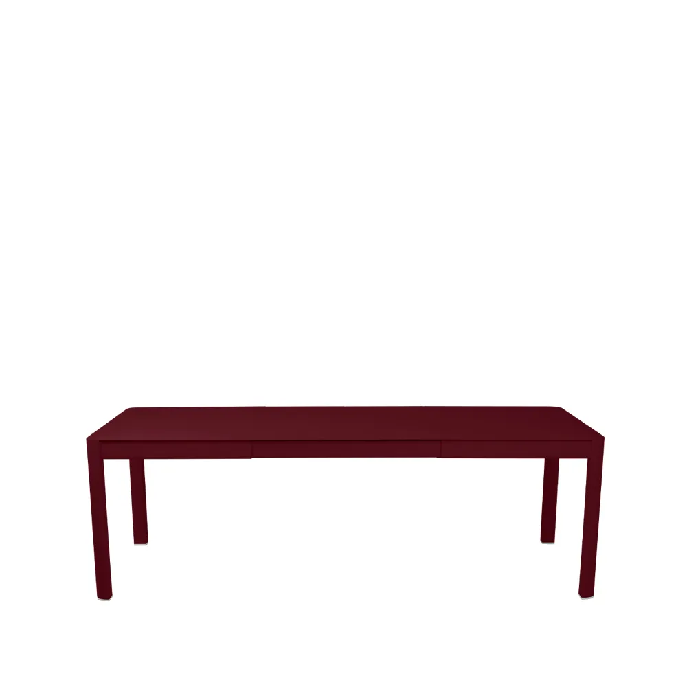 Ribambelle L bord, Black cherry (vinröd), 2 utdragsskivor Fermob