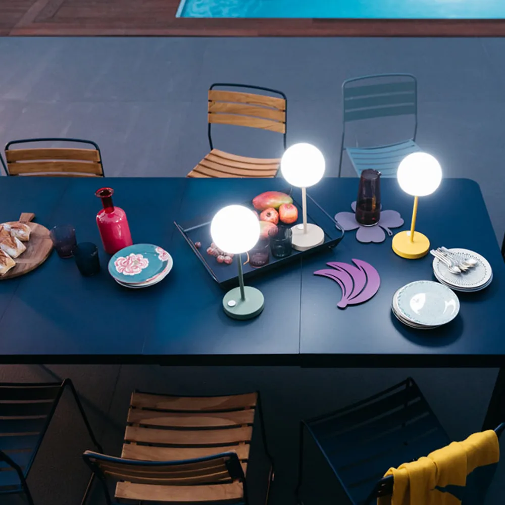 Ribambelle L bord, deep blue, 2 utdragsskivor Fermob