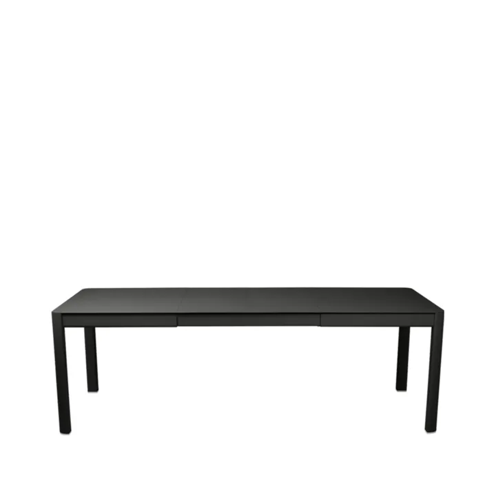 Ribambelle L bord - Liquorice (svart), 2 utdragsskivor - Fermob