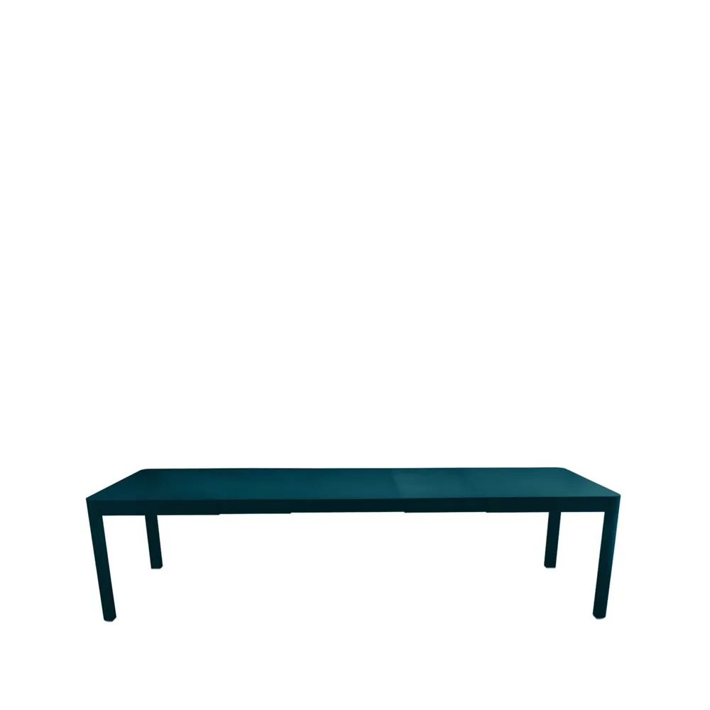 Ribambelle XL bord, Acapulco blue (blå), 3 utdragsskivor Fermob