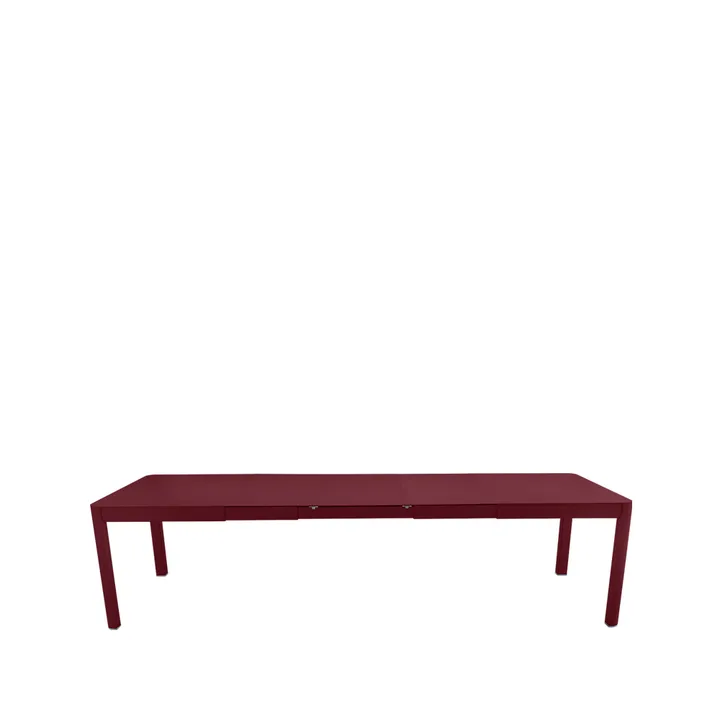 Ribambelle XL bord - Black cherry (vinröd), 3 utdragsskivor - Fermob