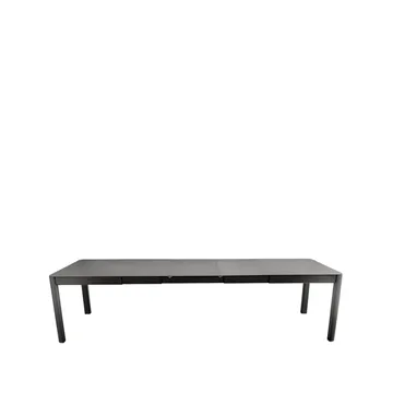 Ribambelle XL bord - Liquorice (svart), 3 utdragsskivor - Fermob