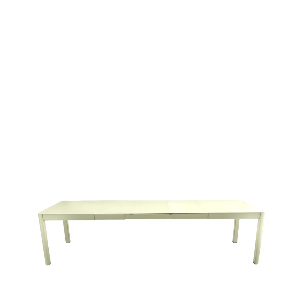 Ribambelle XL bord, Willow green (grön), 3 utdragsskivor Fermob