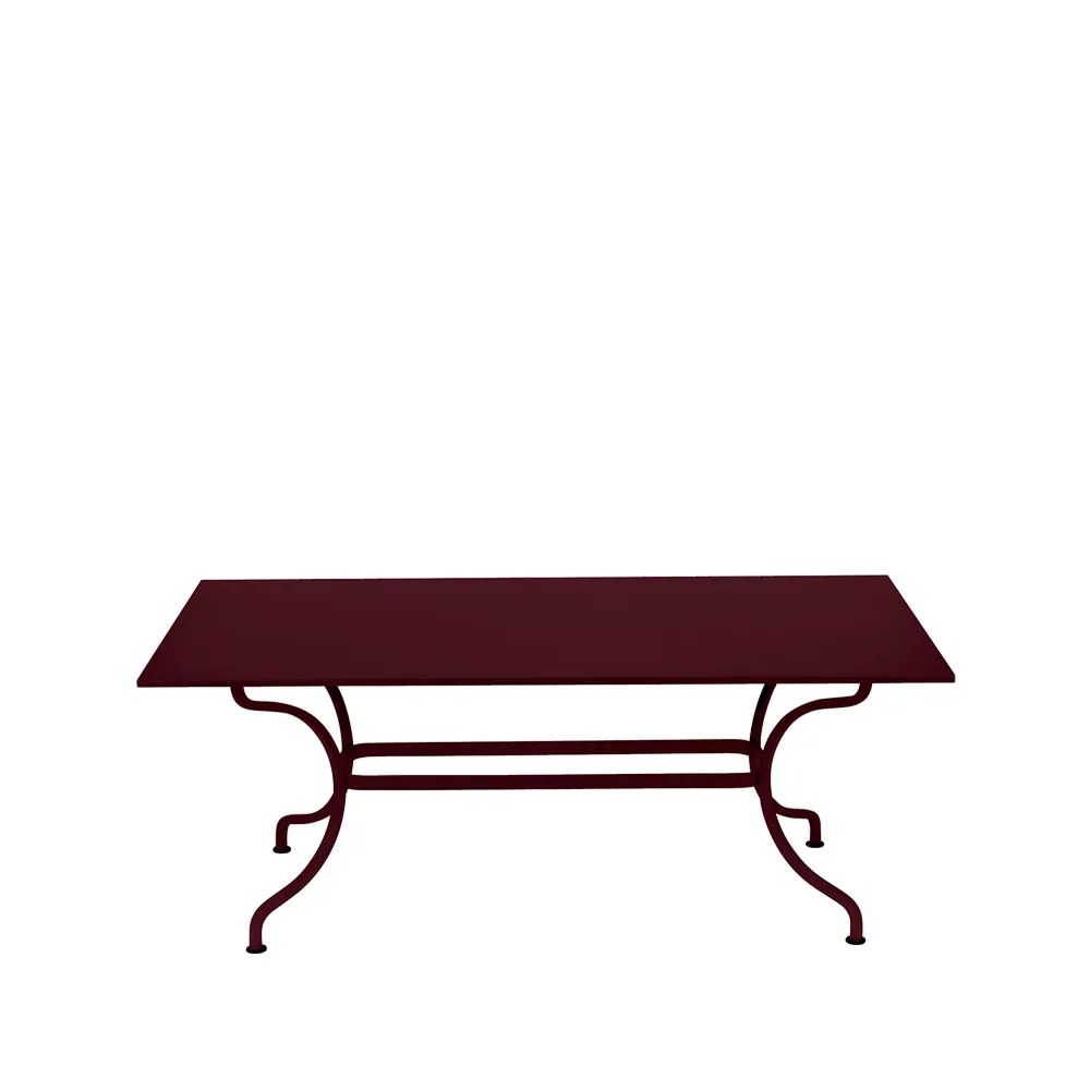 Romane bord rektangulärt, black cherry Fermob