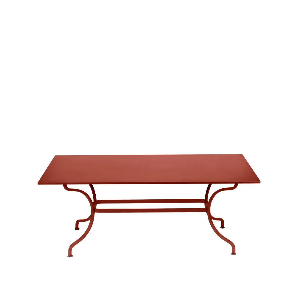 Romane bord rektangulärt, Red ochre Fermob