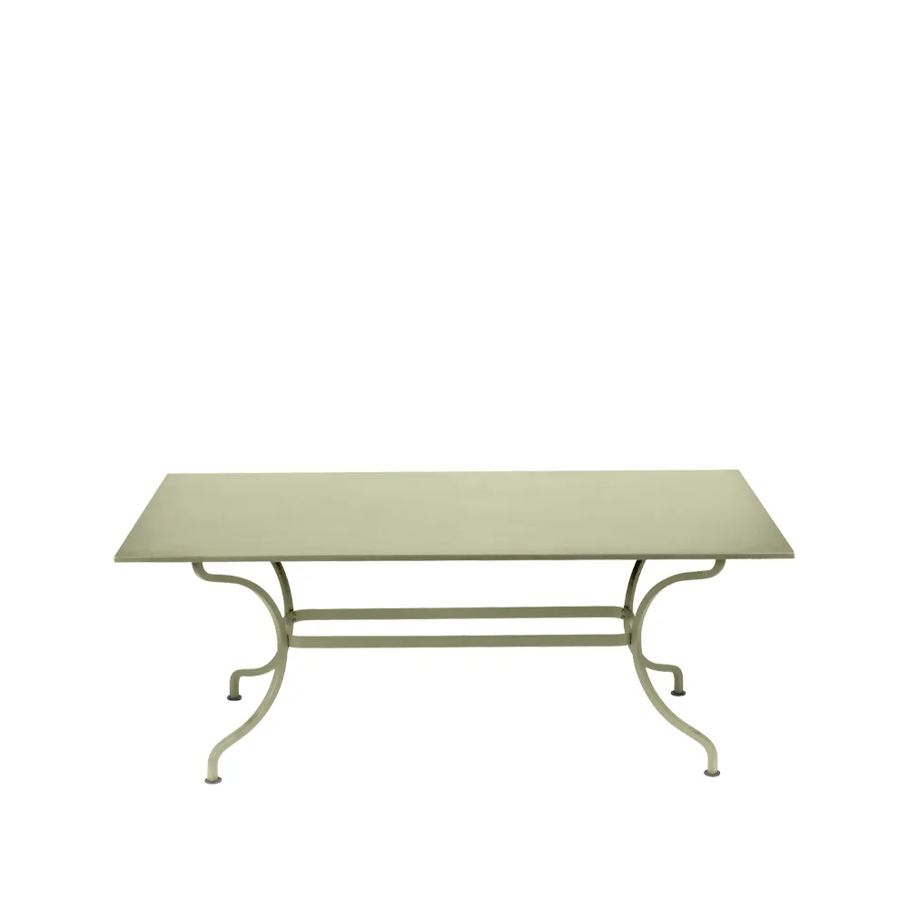 Romane bord rektangulärt, Willow green (grön) Fermob