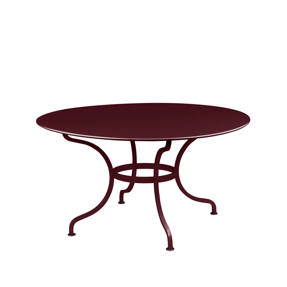 Romane bord runt, Black cherry (vinröd) Fermob