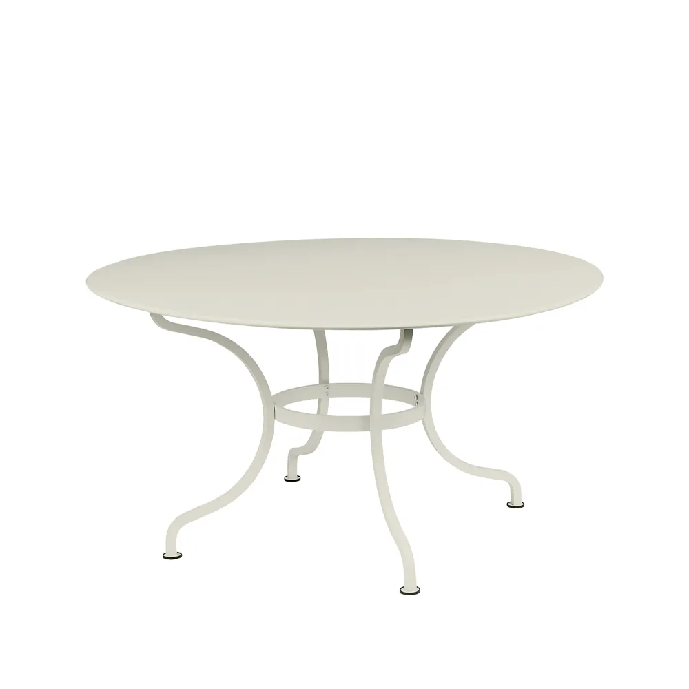 Romane bord runt, clay grey Fermob